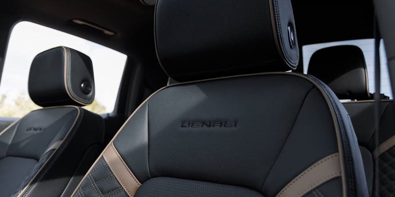 2026 GMC Canyon Denali premium leather front seat
