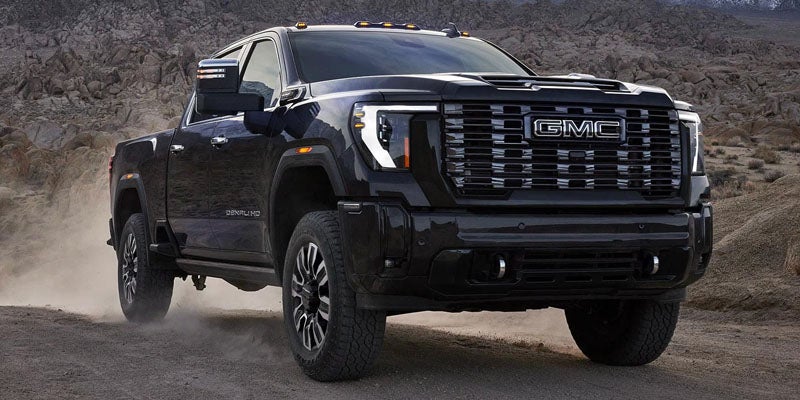 2026 GMC Sierra 2500 HD Pro front exterior in black