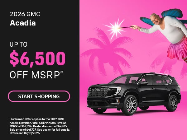 2026 GMC Acadia Offer