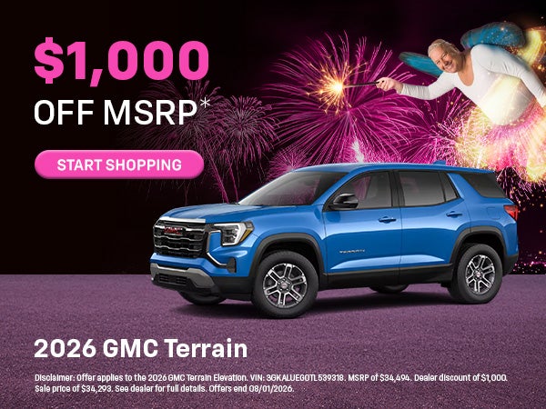 2026 GMC Terrain Offer